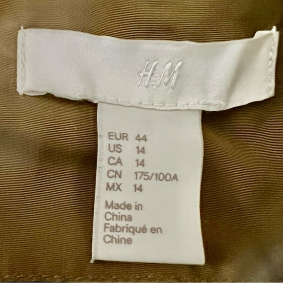 H&M Quilted Olive Green Jacket - Picture 5 of 5